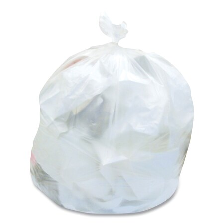 Coastwide Professional 45 gal Trash Bags, 40 in x 48 in, Super Heavy-Duty, 22 microns, Clear, 150 PK CW19248/Z8048WN